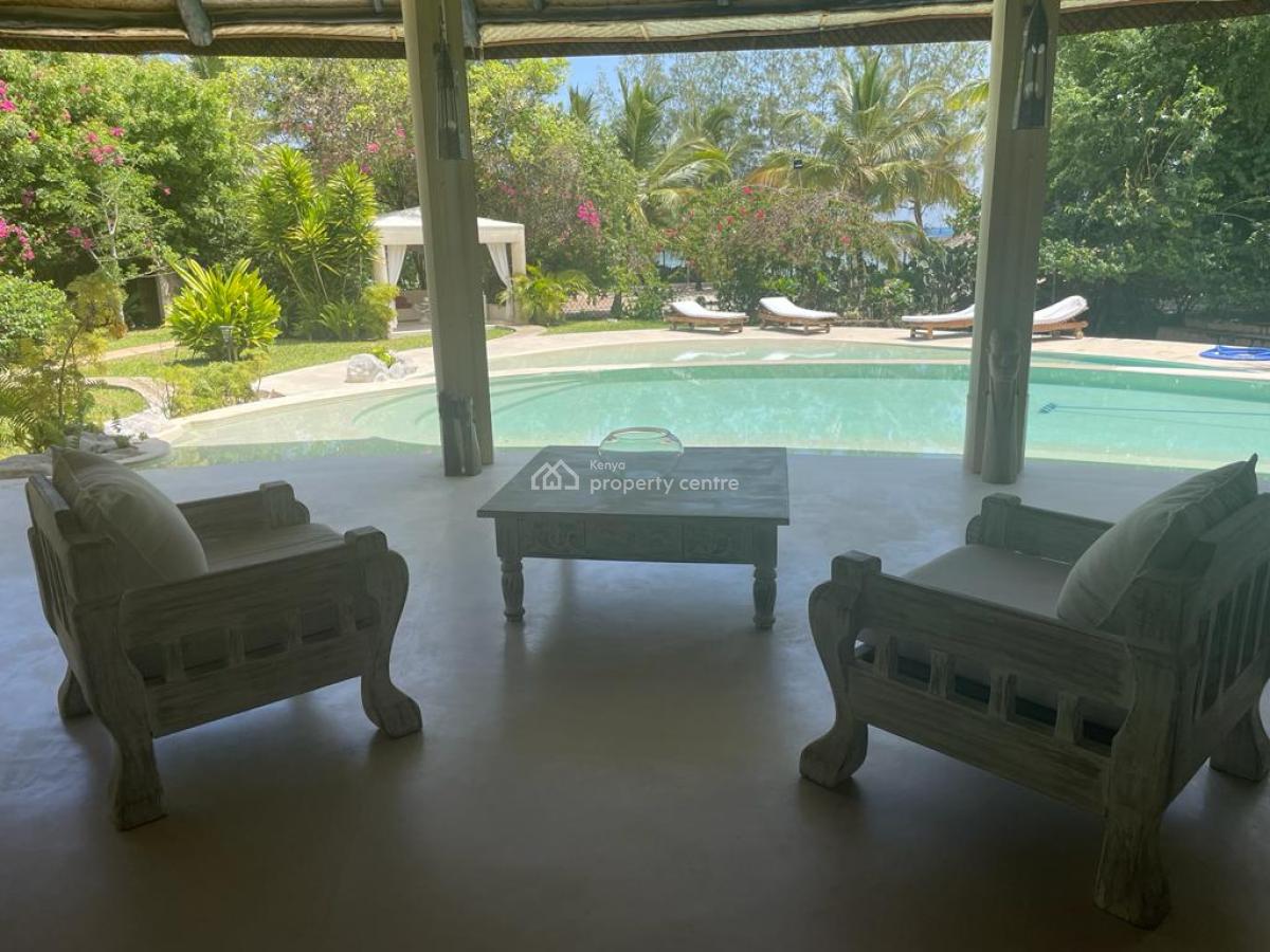 5 Bedrooms Villa Sitting on a Half Acre Beachfront Property I, Diani Beach, Ukunda, Kwale, Townhouse for Sale
