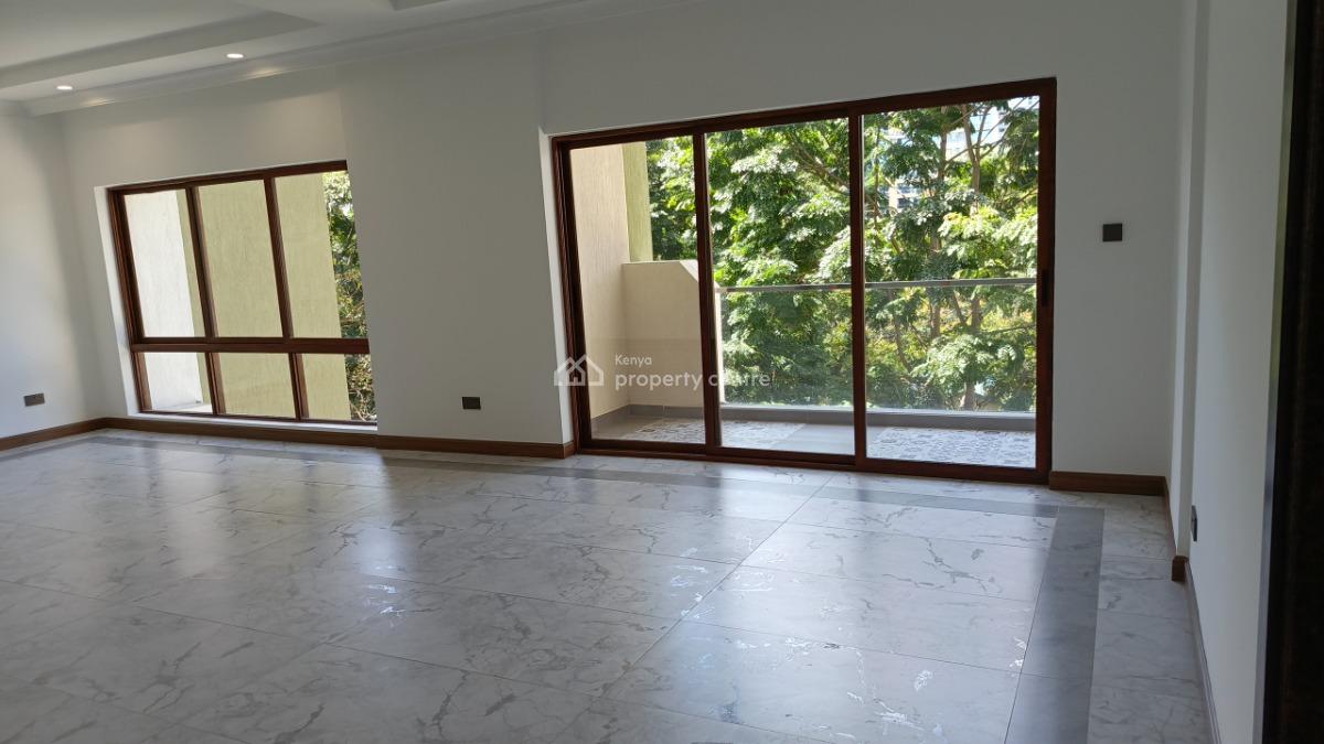 an Elegant Very Spacious 3 Bedroom All Ensuite Plus Dsq, Kileleshwa, Nairobi, Apartment for Rent
