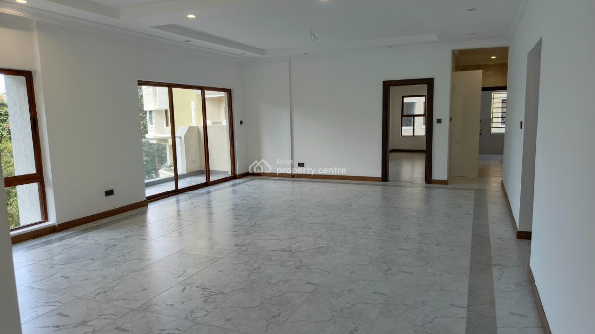 an Elegant Very Spacious 3 Bedroom All Ensuite Plus Dsq, Kileleshwa, Nairobi, Apartment for Rent