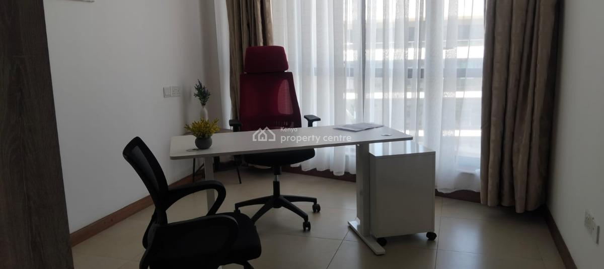1 Bedroom Furnished Apartment with a Study Room, Westlands, Nairobi, Apartment for Rent