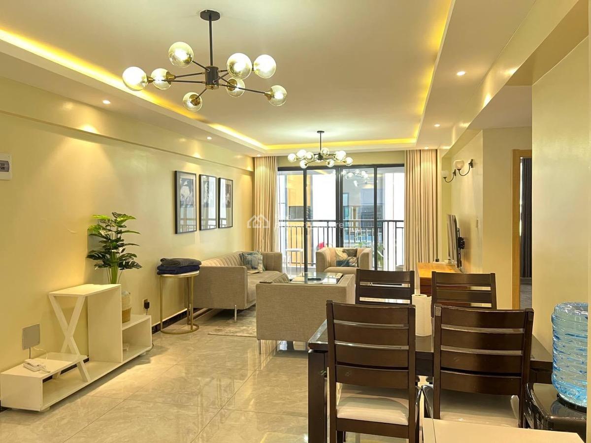Fully Furnished and Serviced 2 Bedroom Apartment Master Ensuite Availa, Kilimani, Nairobi, Apartment for Rent