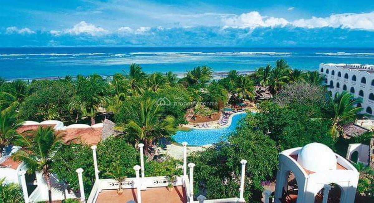 4 Star Beach Hotel with 191 Rooms in Diani Beach-kenyan Coast  Sitting, Diani Beach, Ukunda, Kwale, Hotel / Guest House for Sale
