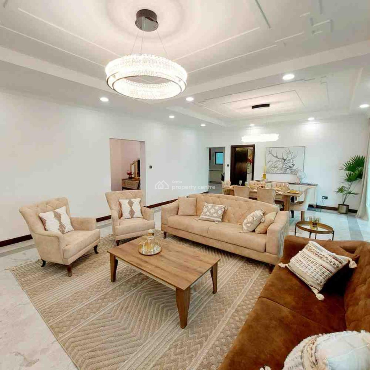 Fully Furnished 3 Bedroom Plus Dsq Apartments, Kileleshwa, Kileleshwa, Nairobi, Apartment for Rent