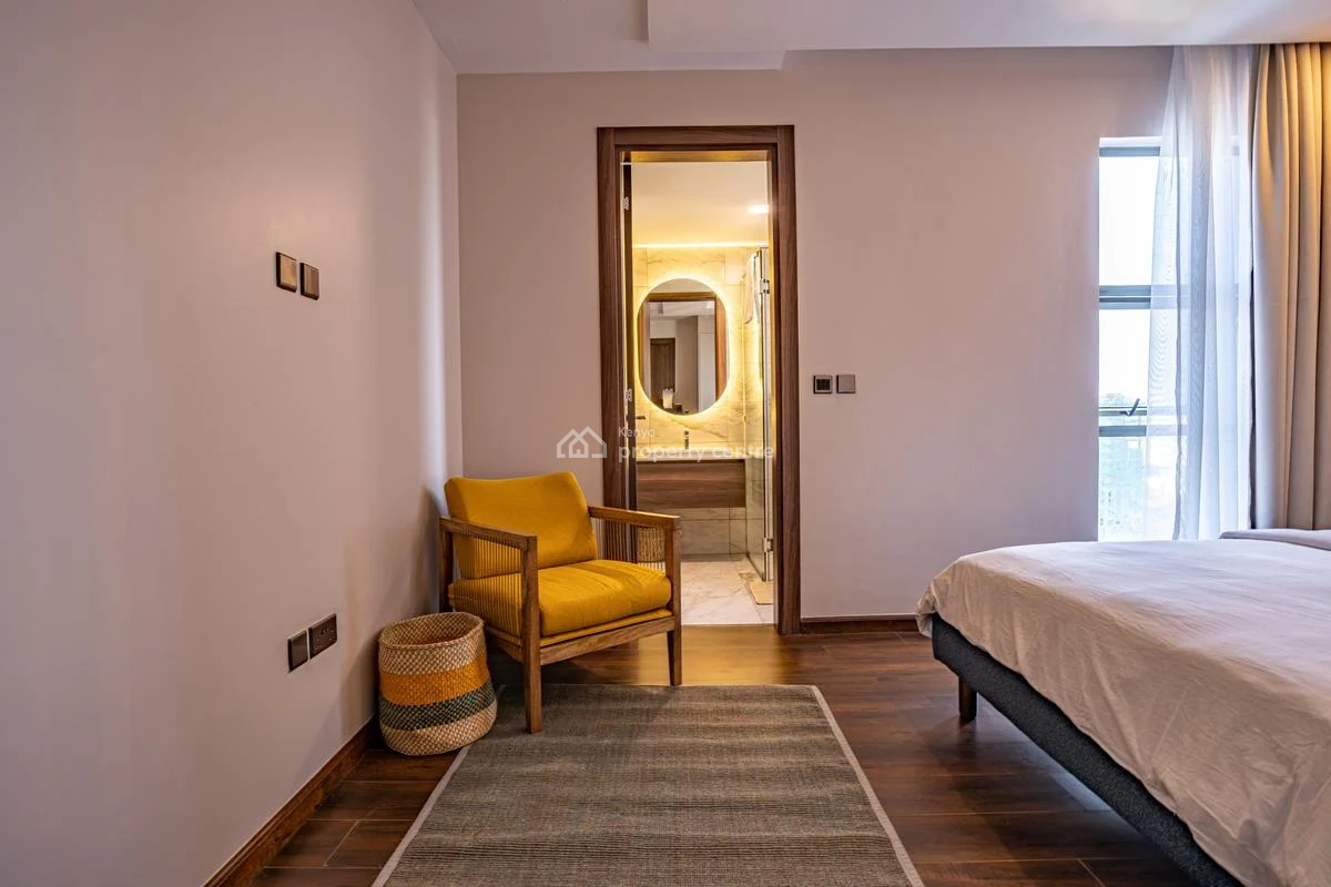 Luxury Furnished 3 Bedroom Apartment with Dsq in Brookside., Westlands, Nairobi, Apartment for Rent