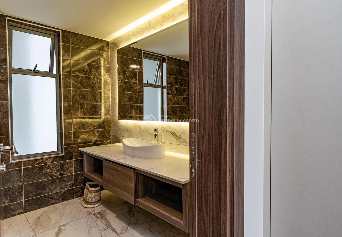 Luxury Furnished 3 Bedroom Apartment with Dsq in Brookside., Westlands, Nairobi, Apartment for Rent