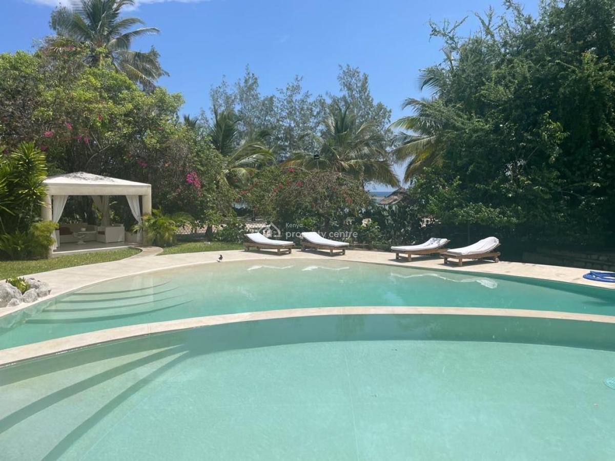 5 Bedrooms Villa Sitting on a Half Acre Beachfront Property, Ukunda Diani, Ukunda, Kwale, Townhouse for Sale