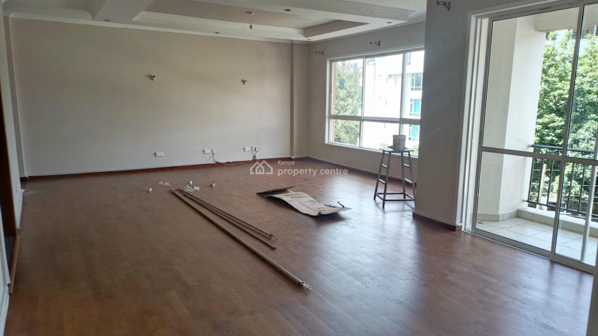 a Luxurious Spacious 3 Bedroom All Ensuite Plus Dsq, Riverside Drive, Westlands, Nairobi, Apartment for Rent