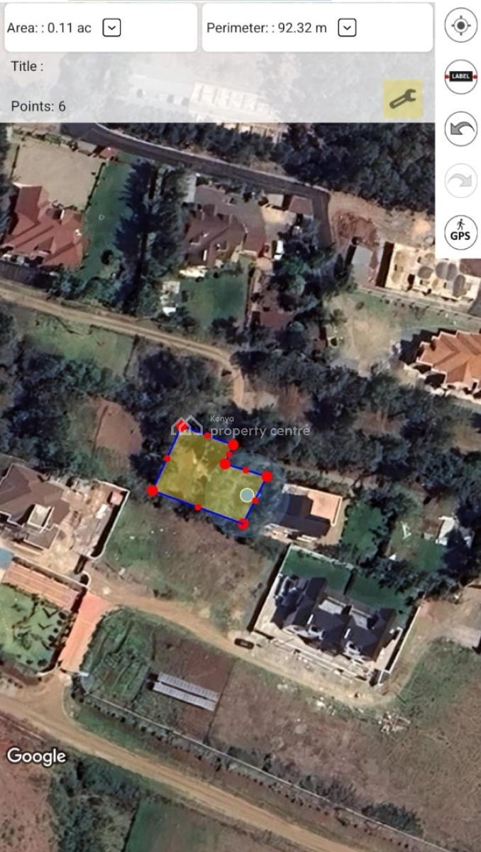 1/8 Acre Plot  -- Kerarapon Drive South 10.5m, Kerarapon, Kitengela, Kajiado, Land for Sale