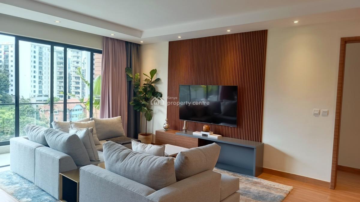 an Exceptional Very Spacious 3 Bedrooms All Ensuite Plus Dsq, Riverside Drive, Westlands, Nairobi, Apartment for Sale