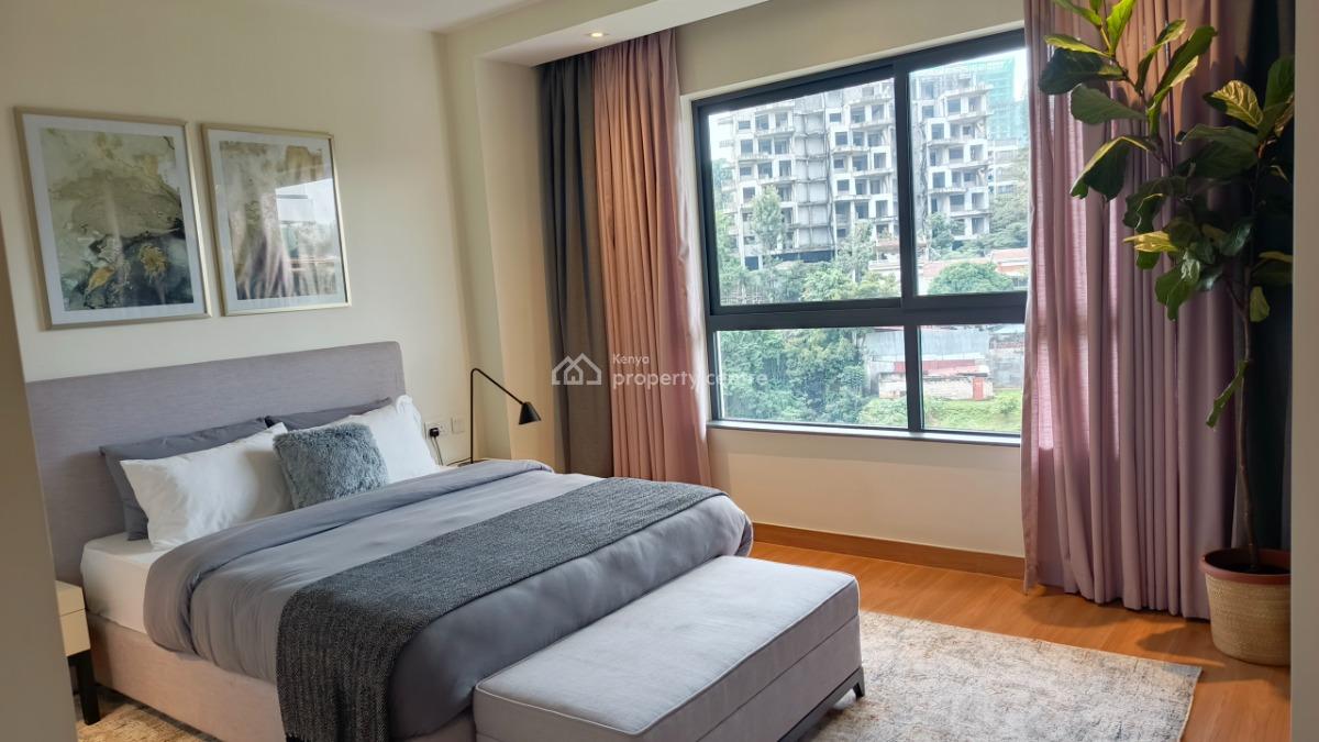 an Exceptional Very Spacious 3 Bedrooms All Ensuite Plus Dsq, Riverside Drive, Westlands, Nairobi, Apartment for Sale