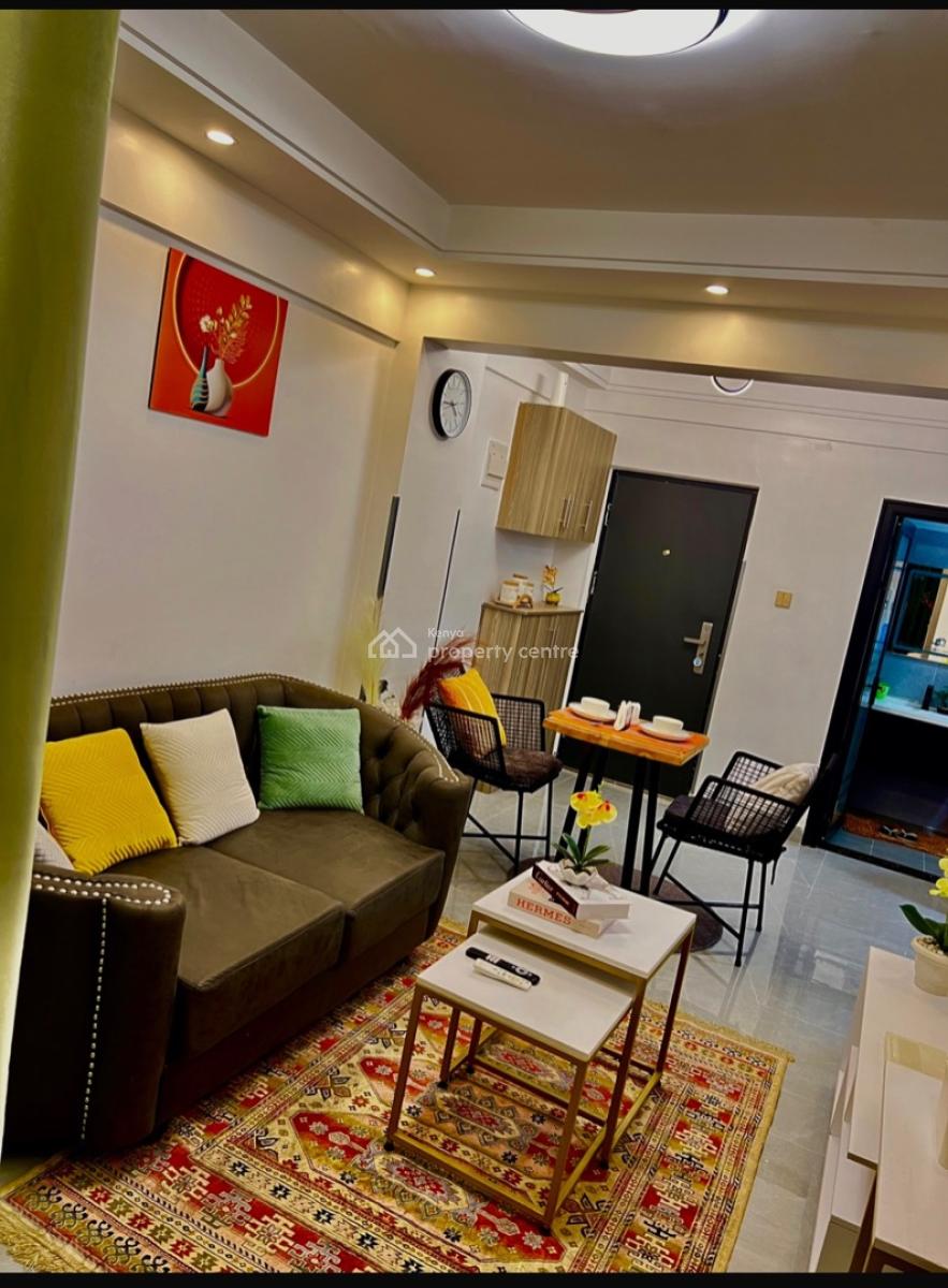 Fully Furnished and Serviced 1 Bedroom Apartment Available, Kilimani, Nairobi, Apartment for Rent