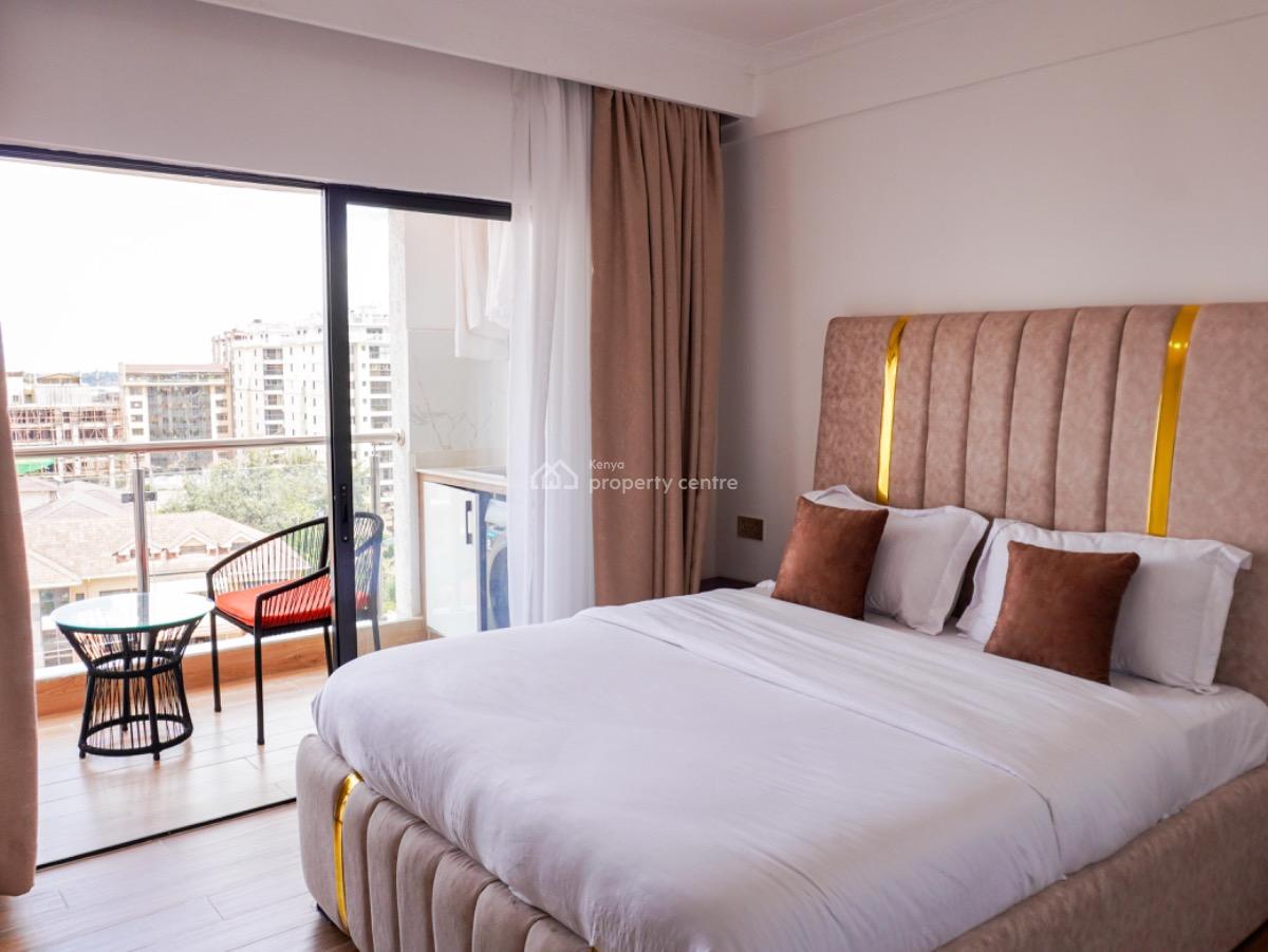 Fully Furnished and Serviced 1 Bedroom Apartment Available, Kilimani, Nairobi, Apartment for Rent