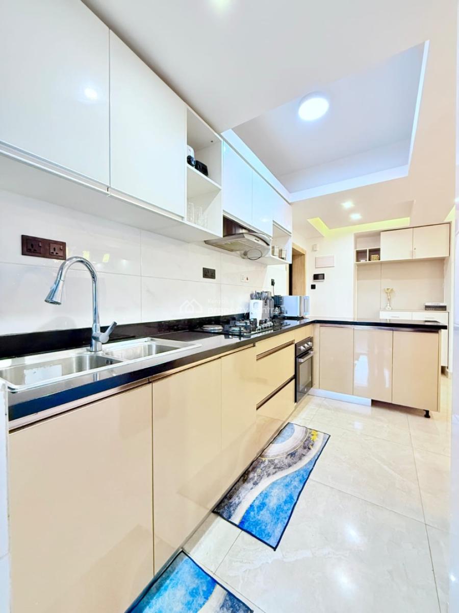 Fully Furnished and Serviced 3 Bedroom Apartment Master Ensuite, Lavington, Nairobi, Apartment for Rent