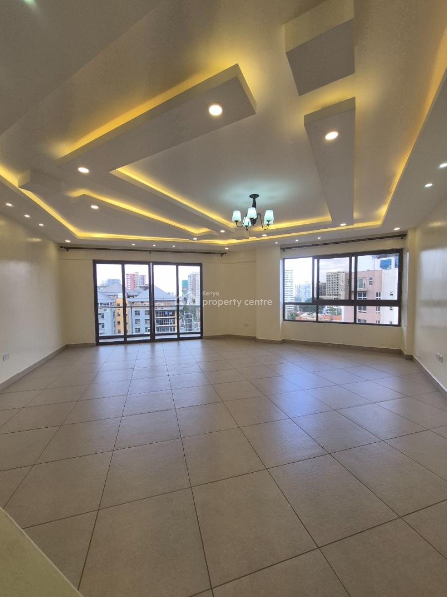 3 Bedroom Plus Sq, Kilimani, Nairobi, Apartment for Rent
