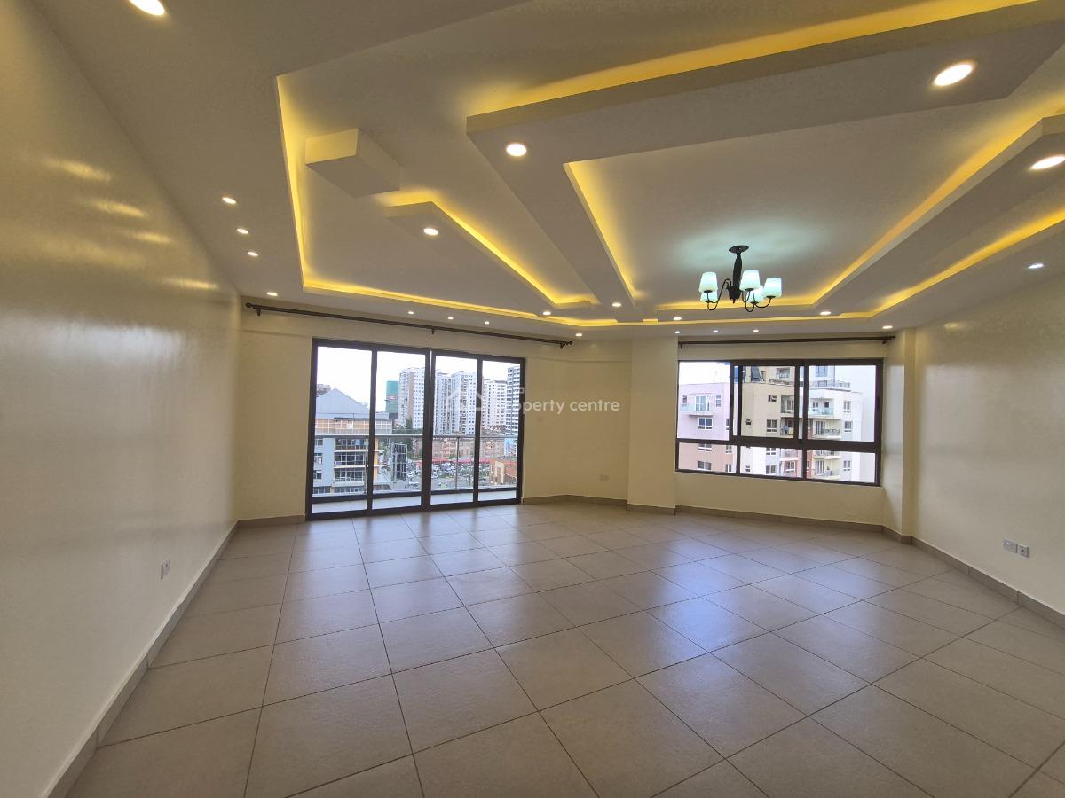 3 Bedroom Plus Sq, Kilimani, Nairobi, Apartment for Rent
