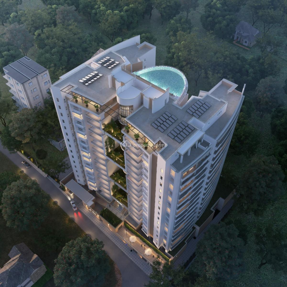 Three & Four Br +dsq Apartments in Riverside Drive, Riverside Drive, Westlands, Nairobi, Apartment for Sale