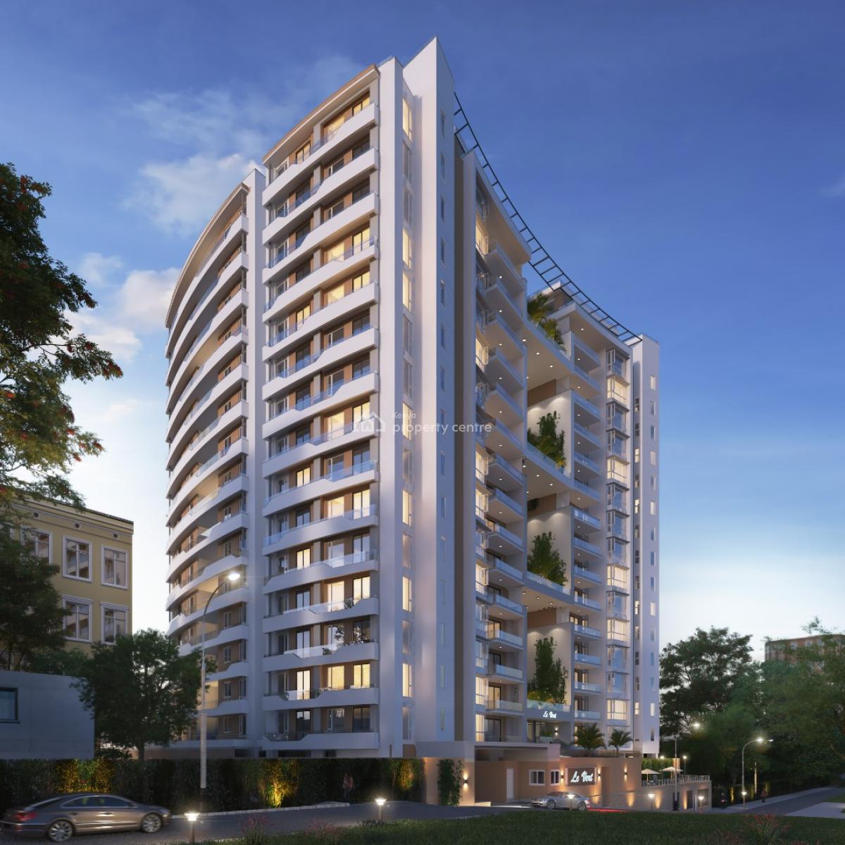 Three & Four Br +dsq Apartments in Riverside Drive, Riverside Drive, Westlands, Nairobi, Apartment for Sale