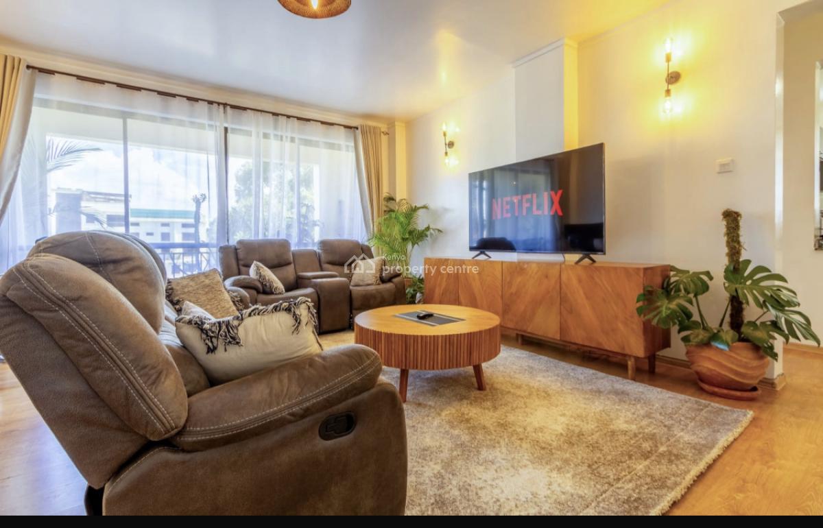 Fully Furnished and Serviced 2 Bedroom Apartment Master Ensuite, Kileleshwa, Nairobi, Apartment for Rent