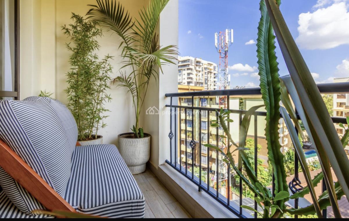 Fully Furnished and Serviced 2 Bedroom Apartment Master Ensuite, Kileleshwa, Nairobi, Apartment for Rent