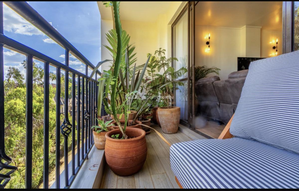 Fully Furnished and Serviced 2 Bedroom Apartment Master Ensuite, Kileleshwa, Nairobi, Apartment for Rent