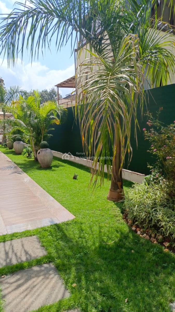 an Elegant  5 Bedroom Fully Furnished Townhouse All Ensuite Plus Dsq, Lavington, Nairobi, House for Rent