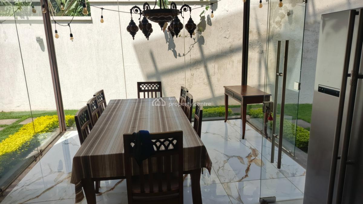 an Elegant  5 Bedroom Fully Furnished Townhouse All Ensuite Plus Dsq, Lavington, Nairobi, House for Rent