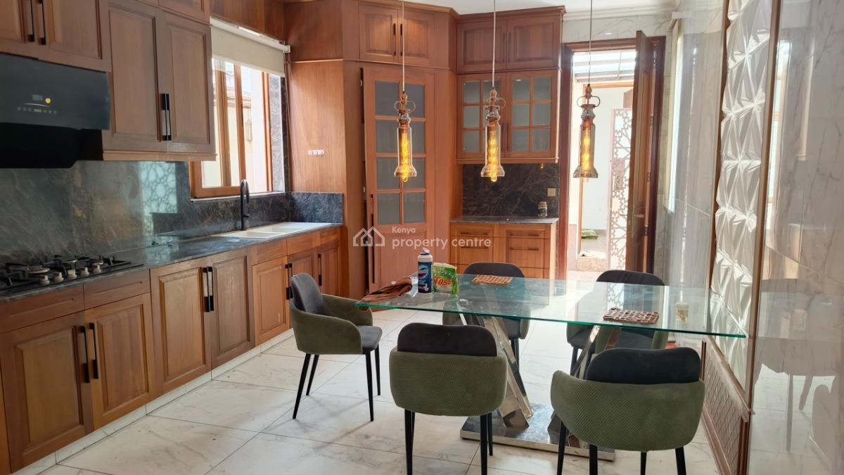 an Elegant  5 Bedroom Fully Furnished Townhouse All Ensuite Plus Dsq, Lavington, Nairobi, House for Rent