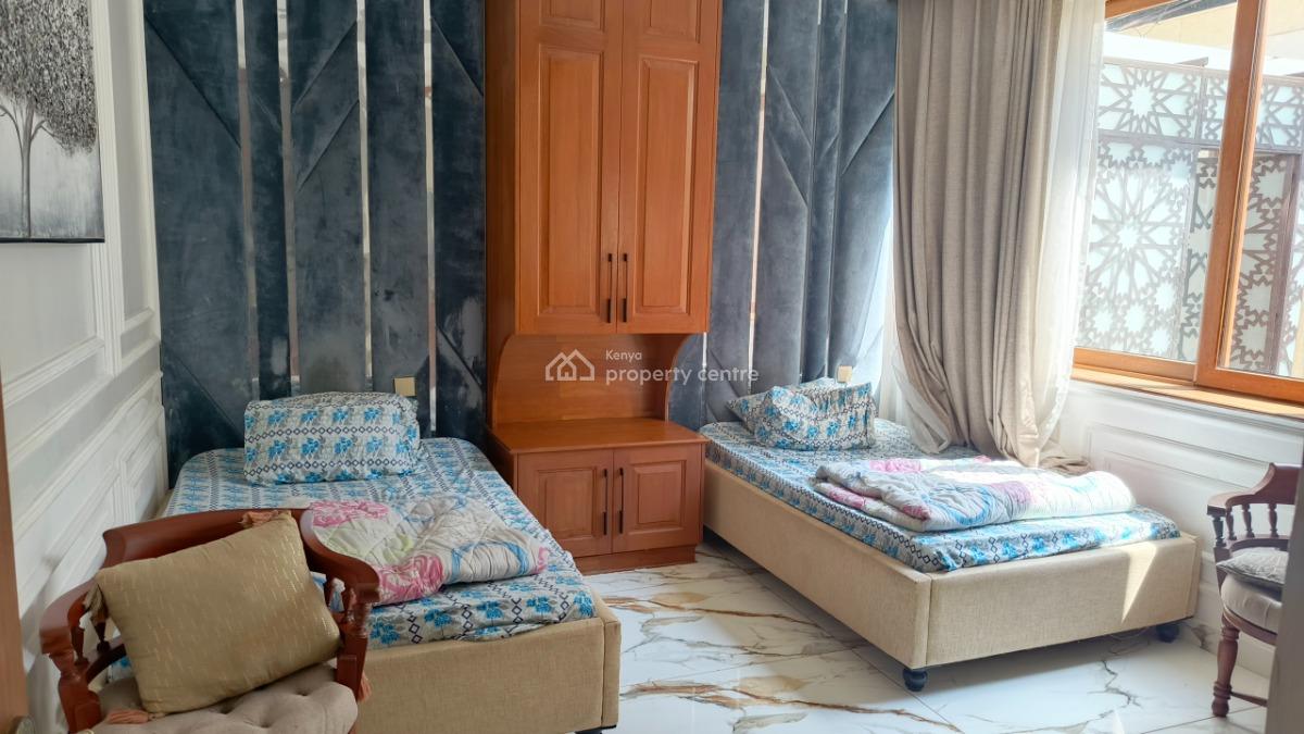 an Elegant  5 Bedroom Fully Furnished Townhouse All Ensuite Plus Dsq, Lavington, Nairobi, House for Rent