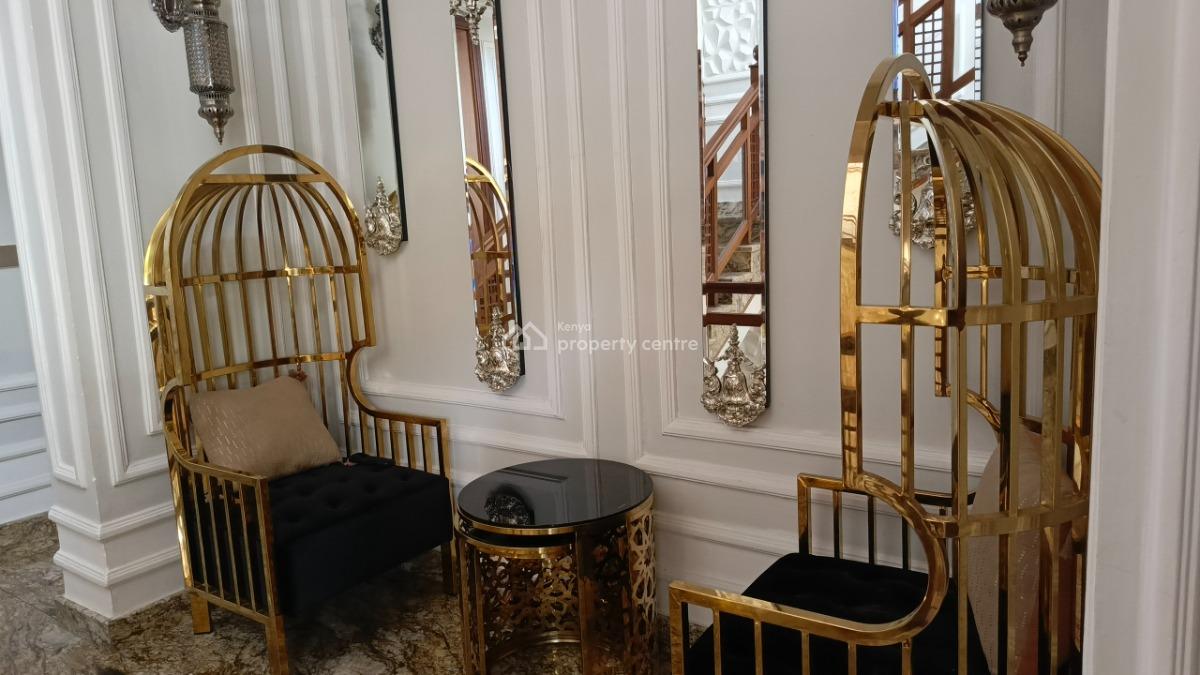 an Elegant  5 Bedroom Fully Furnished Townhouse All Ensuite Plus Dsq, Lavington, Nairobi, House for Rent