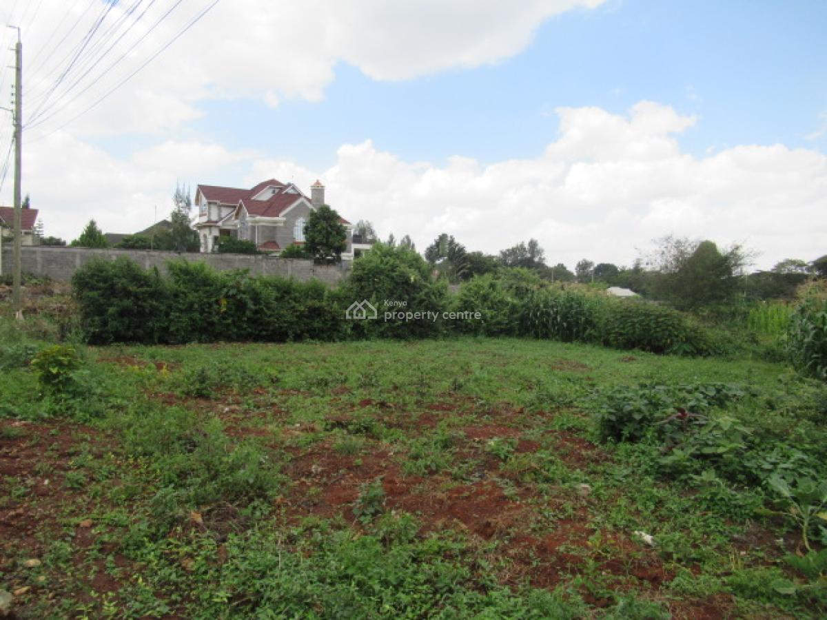 0.365-acre Plot, Mushroom Gardens, Thindigua, Nairobi, Residential Land for Sale