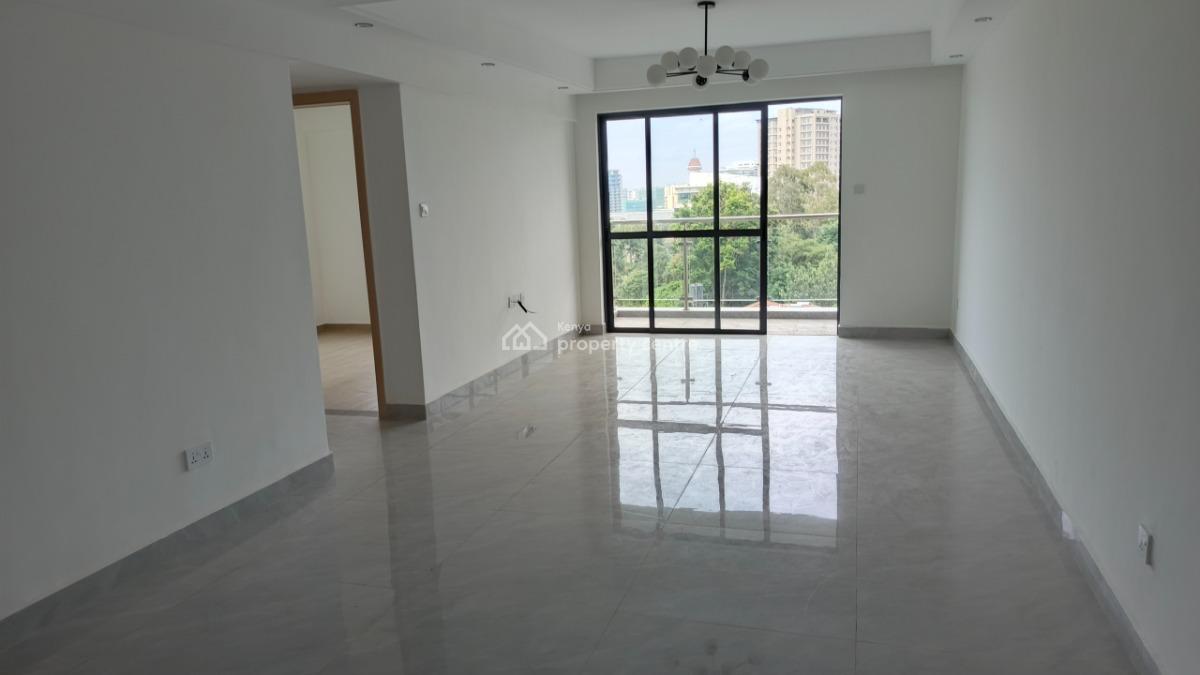 an Elegant Spacious 2 Bedroom Master Ensuite, Sports Road, Westlands, Nairobi, Apartment for Rent