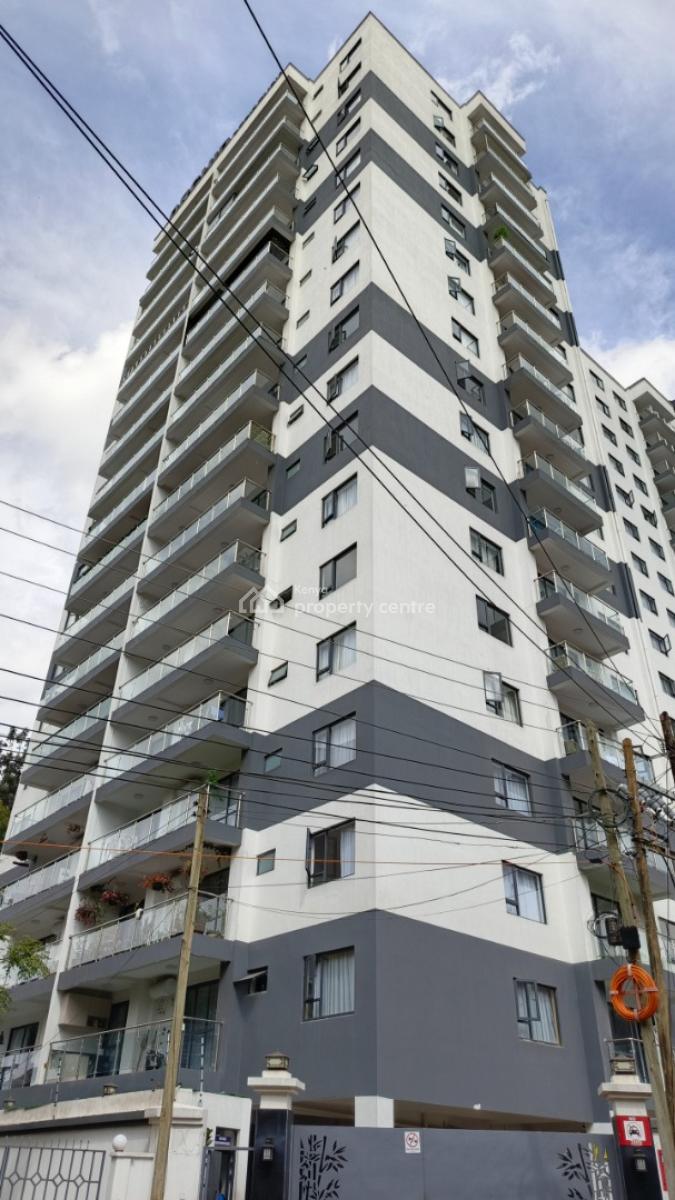an Elegant Spacious 2 Bedroom Master Ensuite, Sports Road, Westlands, Nairobi, Apartment for Rent