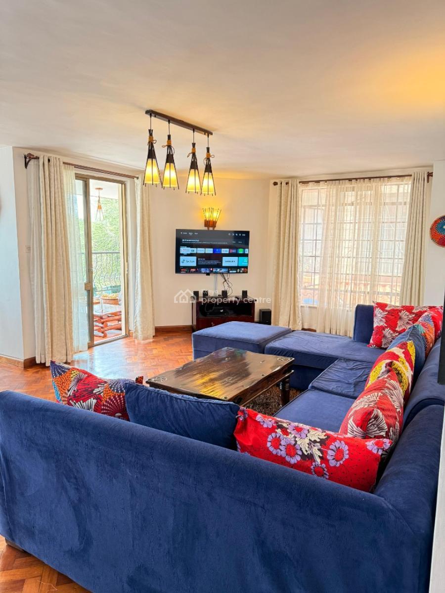 Fully Furnished 3 Bedroom Apartment+ Sq, State House Avenue, Kilimani, Nairobi, Apartment for Rent