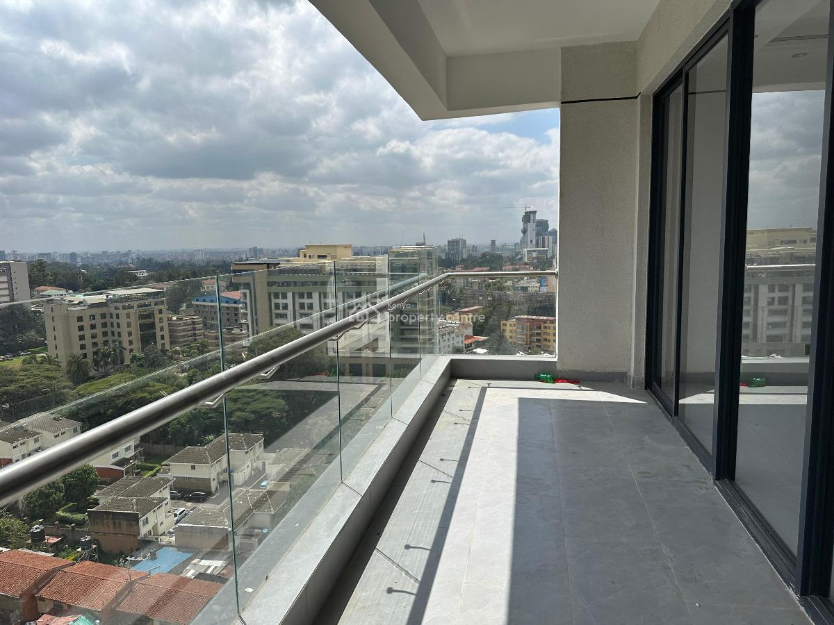 New 3 Bedrooom with Panoramic Views of Kilimani, Near Yaya Centre and Ngong Road, Kilimani, Nairobi, Apartment for Sale