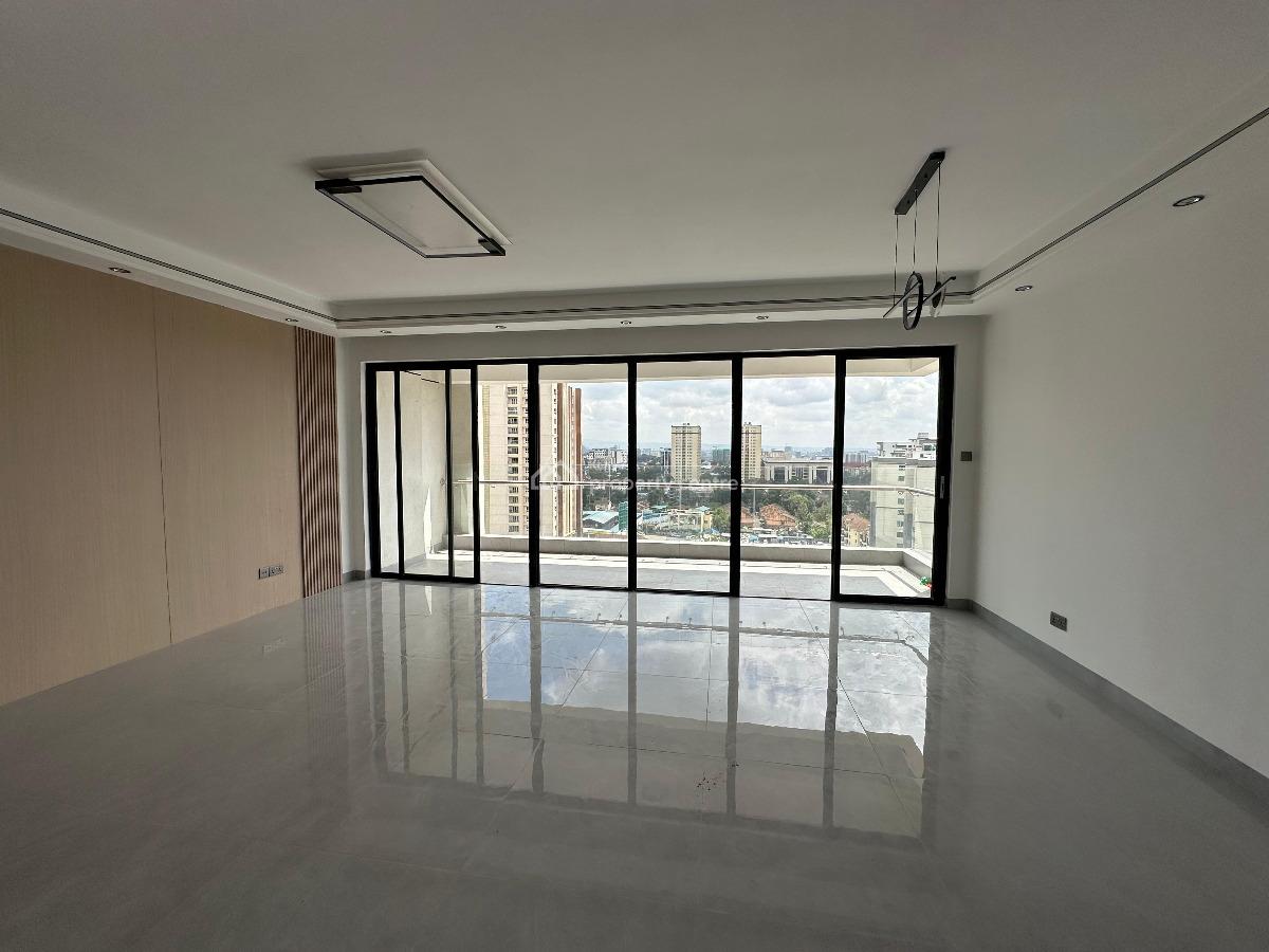 New 3 Bedrooom with Panoramic Views of Kilimani, Near Yaya Centre and Ngong Road, Kilimani, Nairobi, Apartment for Sale