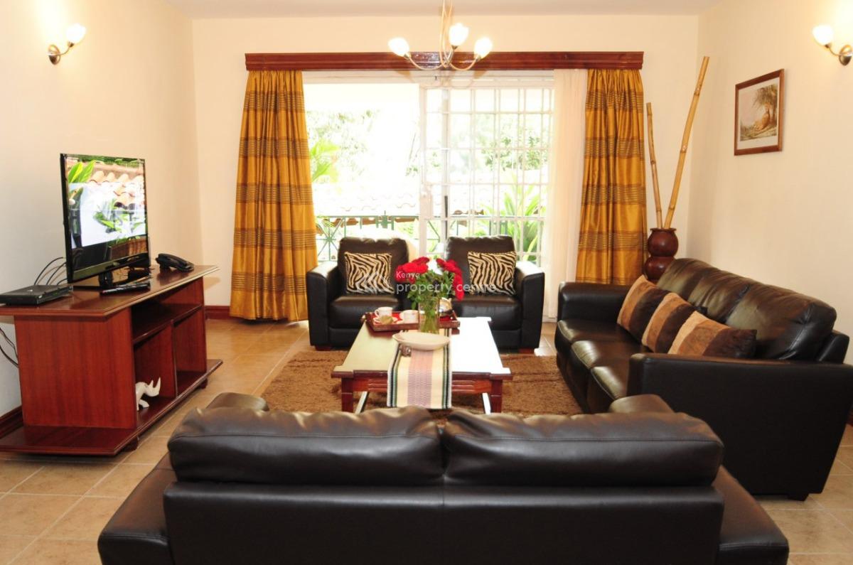 Fully Furnished 3-bedroom Master En-suite, Peponi, Nairobi Central, Nairobi, Apartment for Rent