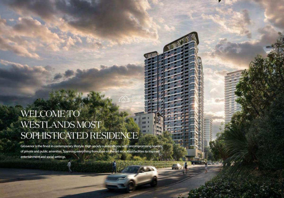Hotel Apartments at Grosvenor Residences, Westlands Road, Westlands, Nairobi, Apartment for Sale