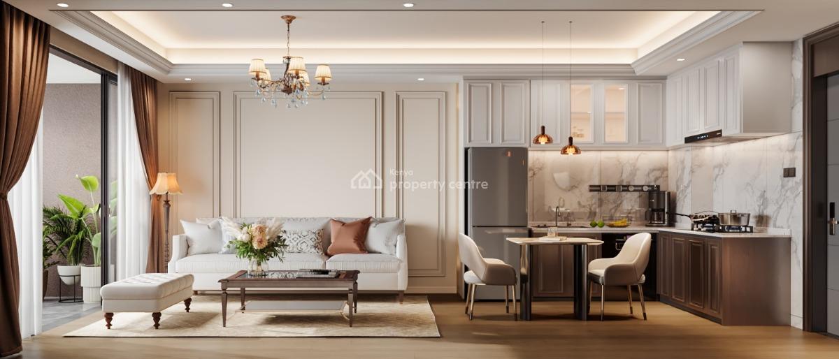 an Elegant Spacious 1 Bedroom, Riverside Drive, Westlands, Nairobi, Apartment for Sale