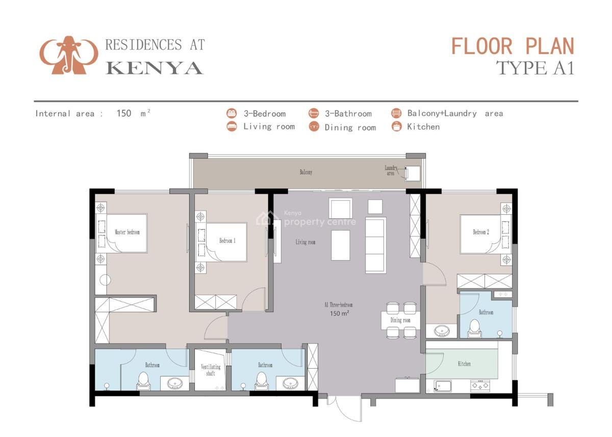 Beautifully Designed Apartments, Gatundu Rd, Kileleshwa, Nairobi, Apartment for Sale