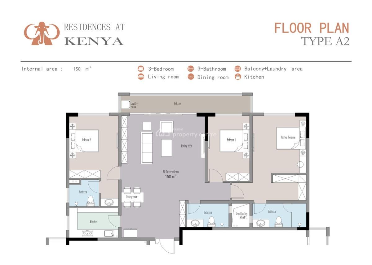 Beautifully Designed Apartments, Gatundu Rd, Kileleshwa, Nairobi, Apartment for Sale