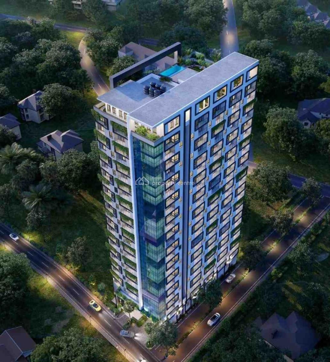 Baystar Apartments in Kilimani : Studio, 1 & 2 Br, Kilimani, Kilimani, Nairobi, Bedsitter (single Room) for Sale