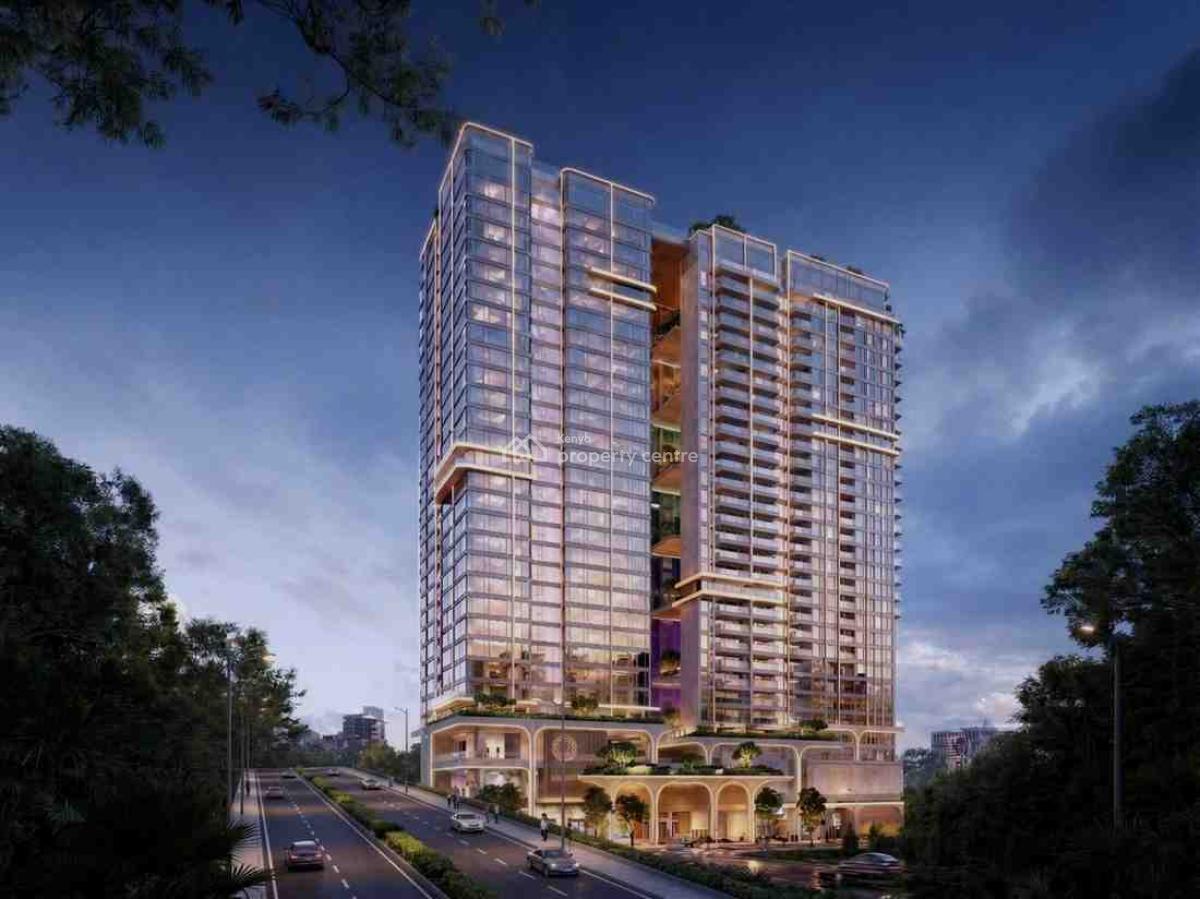 Stellar Bay, Modern Hotel-style Mixed-use Apartments : Studio,1 & 2 Br, Mpaka Road, Westlands, Nairobi, Bedsitter (single Room) for Sale