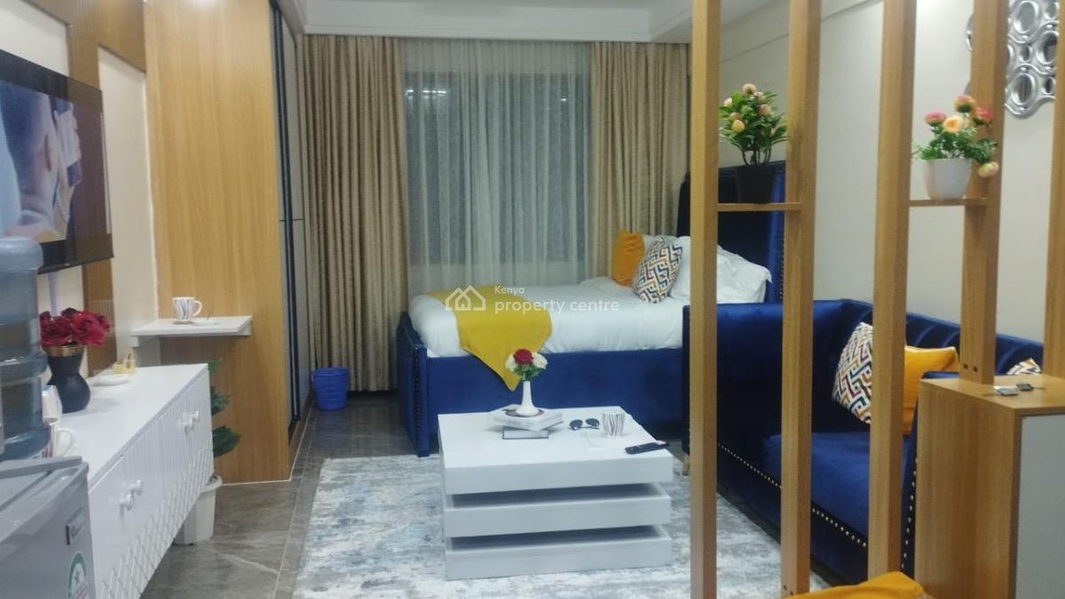 Fully Furnished and Serviced Studio Apartment Available, Kilimani, Nairobi, Apartment for Rent