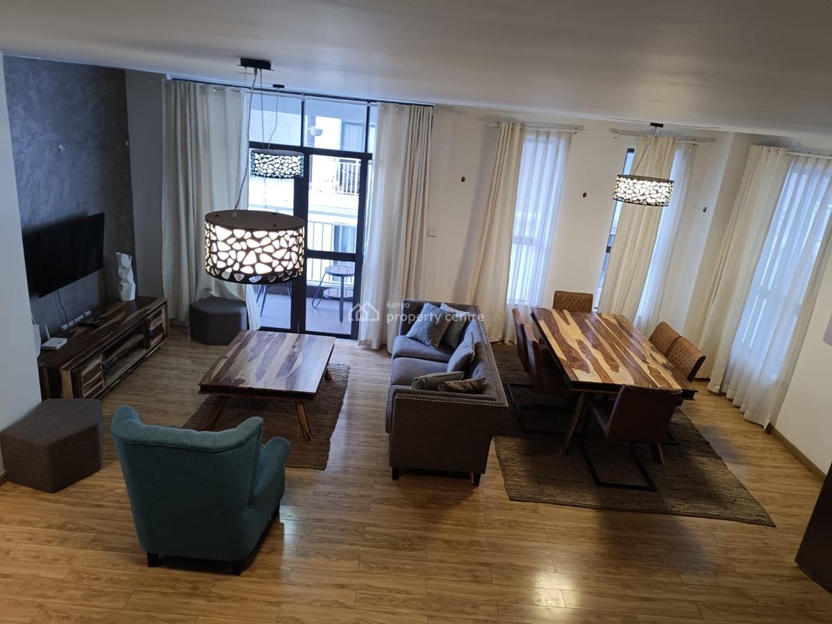 Fully Furnished and Serviced 2 Bedroom Duplex, Kilimani, Nairobi, Apartment for Rent