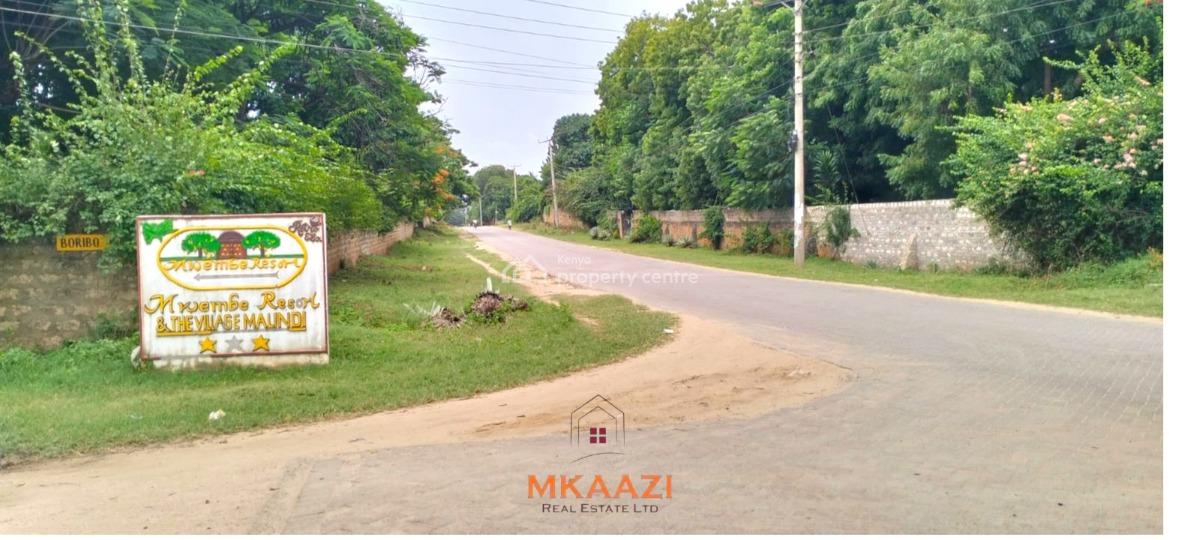 Prime Quarter-acre Investment Plots Next to Mwembe Resort, Ma, Mwembe Resort, Malindi Town, Kilifi, Land for Sale