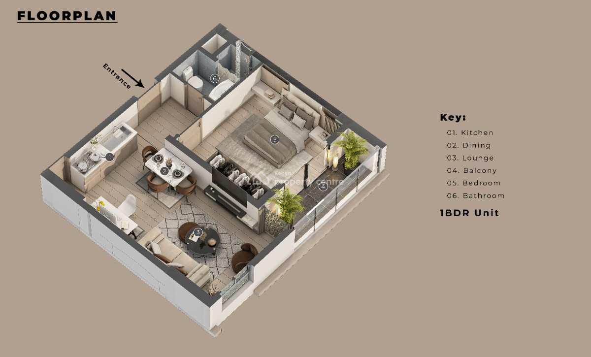 Affordable Apartments in Kilimani, Kilimani, Nairobi, Bedsitter (single Room) for Sale