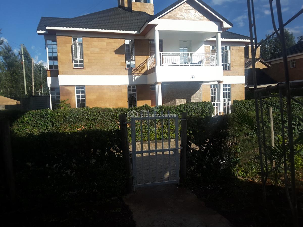 Lovely 4 Br House Plus Sqs in Excellent Location, Kandisi Rd, Rimpa, Ongata Rongai, Kajiado, Townhouse for Sale
