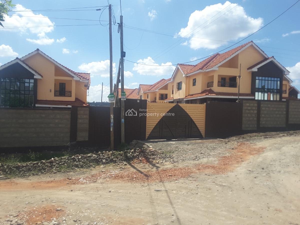 Spacious 4 Br Houses in Excellent Area, Rimpa, Ongata Rongai, Kajiado, Townhouse for Sale
