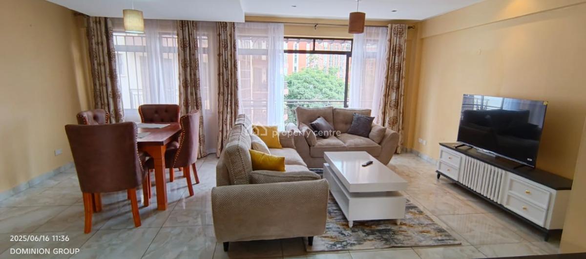3 Bedroom Fully Furnished Apartment in Westlands, Off Raphta Road, Westlands, Nairobi, Apartment for Rent