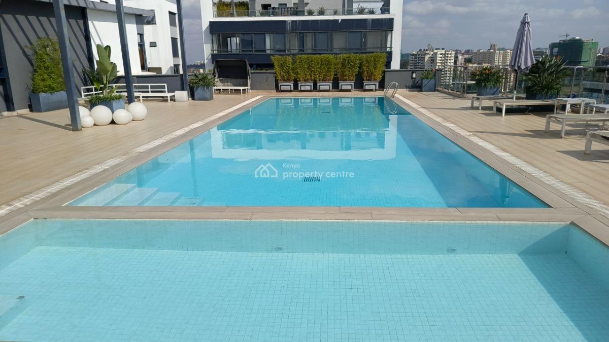 an Elegant Spacious 3 Bedroom Master Ensuite Plus Sq, Riverside Drive, Westlands, Nairobi, Apartment for Rent